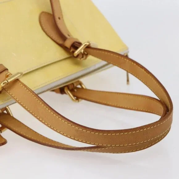 LOUIS VUITTON Monogram Vernis Rosewood Avenue Hand Bag Perle M93508 Auth hk3143 - Picture 8 of 16